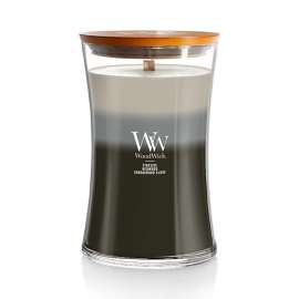 Warm Woods Lg WoodWick Trilogy Candle