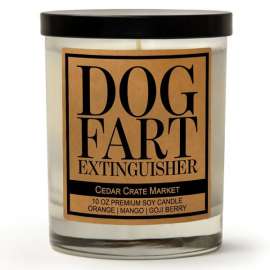 Dog Fart Extinguisher Candle | Handcrafted Humor & Fresh Scents