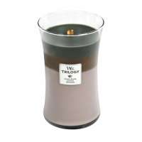 Cozy Cabin Lg WoodWick Trilogy Candle
