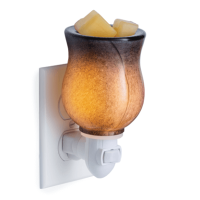 Obsidian Blown Glass Warmer – Handcrafted Elegance | The Woods Gifts