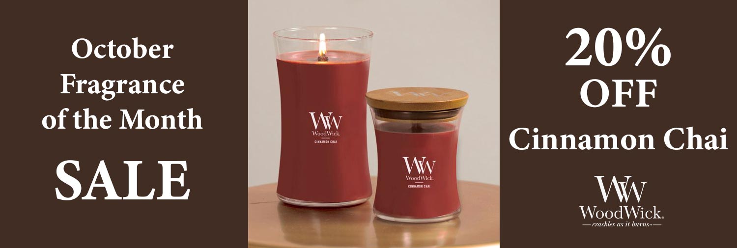 Fragrances of the Month - Cinnamon Chai - 20% Off during October