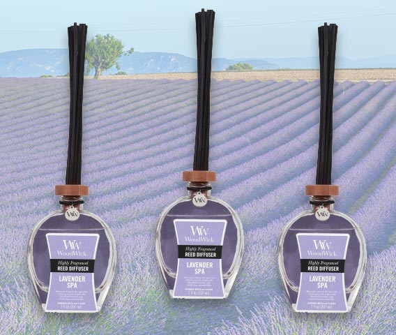 Discover WoodWick Lavender Spa Diffusers